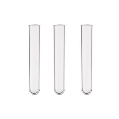 Kashi Scientific 16x100mm Tubes, Polypropylene / Polystyrene, U- Bottom, 200/Bag