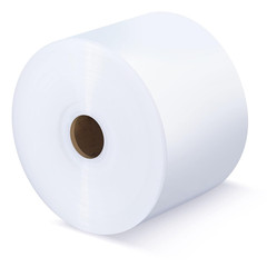 LDPE Poly Tubing Roll 6 Mil, Candy Lei Tubing Roll Plastic Tube Bulk for Packing