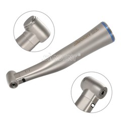 Dental 1:1 Fiber Optic LED Contra Angle Handpiece 4 Spray Push Button for NSK po