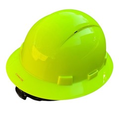 HDPE Full Brim Vented Hard Hat by United CSS