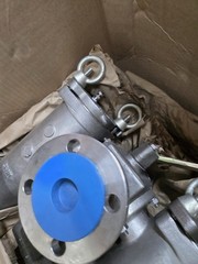 DS696-SS 1-1/2 TITAN DUPLEX STRAINER 150# FLGD STD. 1/16 PERF BASKET Brand New