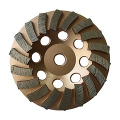 4.5″ Concrete Grinding Cup Wheels 18 Diamond Abrasive Turbo Seg 5/8″-11 Arbor
