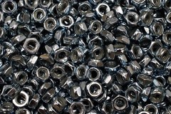 (600) Nyloc Jam Nuts 5/16-18 x 1/2 Zinc Plated Nylock Hex Locking Nut