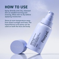 Prequel Skin Universal Skin Solution Hypochlorous Acid Spray For Face And Body.