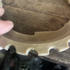 Used Lustran Plastic Seed Plate John Deere Planter B3-24X Allis Chalmers