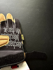 MECHANIX WEAR PP4X-75-008 Mechanics Gloves,Black/Tan, Size Large,PR 56KH67