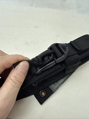 Eagle Industries Black Duty Baton Holder Quick Deploy MOLLE Pouch Duty Police