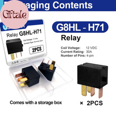 2PCS Automotive Relay, G8HL-H71 39794-SDA-A03 39794-SDA-A05 12VDC, Compatible fo