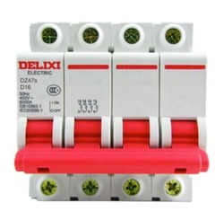 1X Air-Switch Circuit Breaker D-Type Brand DZ47S Series