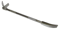 36″ Halligan bar with Nickel Finish. Hardened High Carbon Steel. 11 Lbs – A