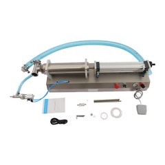 Pneumatic Horizontal Liquid Filling Machine Piston Pneumatic Filler 300ml-2500ml