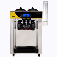 VEVOR Countertop Soft Serve Ice Cream Maker 22-30L/H 2200W Frozen Yogurt Machine