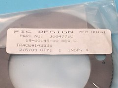 NOVELLUS 19-00149-00 GEAR, ANTI-BACKLASH-SEC. J00477:C, 155903