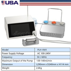 US Dental LED Implant Motor Surgical System Touch Screen+Contra Angle