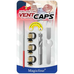 Magicfour Fuel Gas Can Vent Caps, 3 Pack Fuel Gas Tank Vent Caps Gas Can Replace