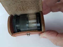 Edmund Scientific Lens Comparator Magnifier Comparator with US Made Leather Case