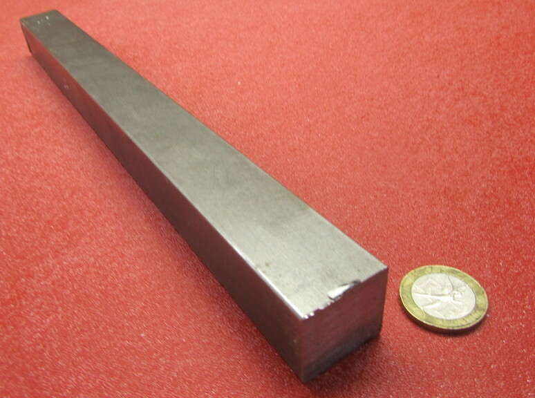 Square 4140/4142 Alloy Steel Annealed Bars, 1.0″ x 1.0″ Wide x 12″ Length