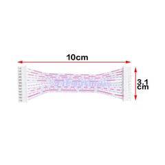 Lot JST-XH 10-Pin 11-Pin 12-Pin 2.54mm Female to Fem Connector Cable 10/20/30CM