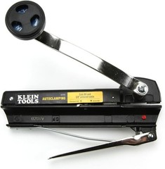 Professional BX Armored Cable Cutter with Blade Storage – Hand Powered Black