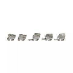Dental Orthodontic Metal Brackets Braces Mini Roth MBT 018 022 345 Hooks MIM
