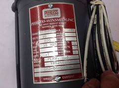 Peerless 183-04-0313-0 Servo Motor 95V DPM4ES2 Frame 520 RPM 1/20HP. NEW IN BOX