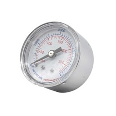 1-1/2″ 4000PSI 1/8″ NPT Rear Mount Pressure Gauge Chrome Body – G2101-4000