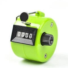 Hand Tally Counter, Handheld 4 Digit Lap Counter, Manual Mechanical Clicker HO