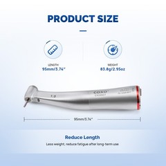 COXO CX235C7 Dental Mini Head 1:5 increasing Electric Handpiece Fiber Optic