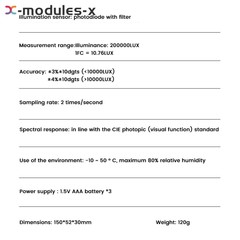 S8608 LCD Light Meter Digital Illuminance Meter Luxmeter Photometer 200000Lux US
