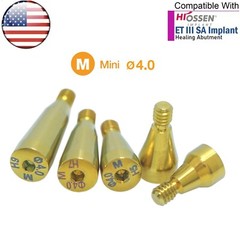 US Dental Healing Abutment Cover Screw Mini/Regular Hex Fit Oss Hiossen Platform