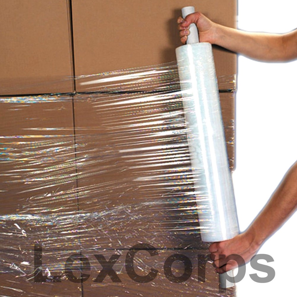 1 Roll 20″ X 1000 Feet 80 Gauge Extended Core Stretch Wrap