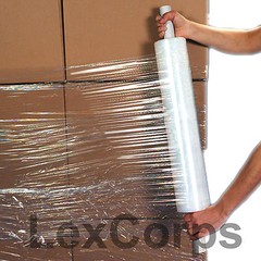 1 Roll 20″ X 1000 Feet 80 Gauge Extended Core Stretch Wrap