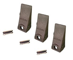 3 Bobcat Style Mini Excavator, Skid Steer Bucket Dirt Teeth & Pins – 7107319