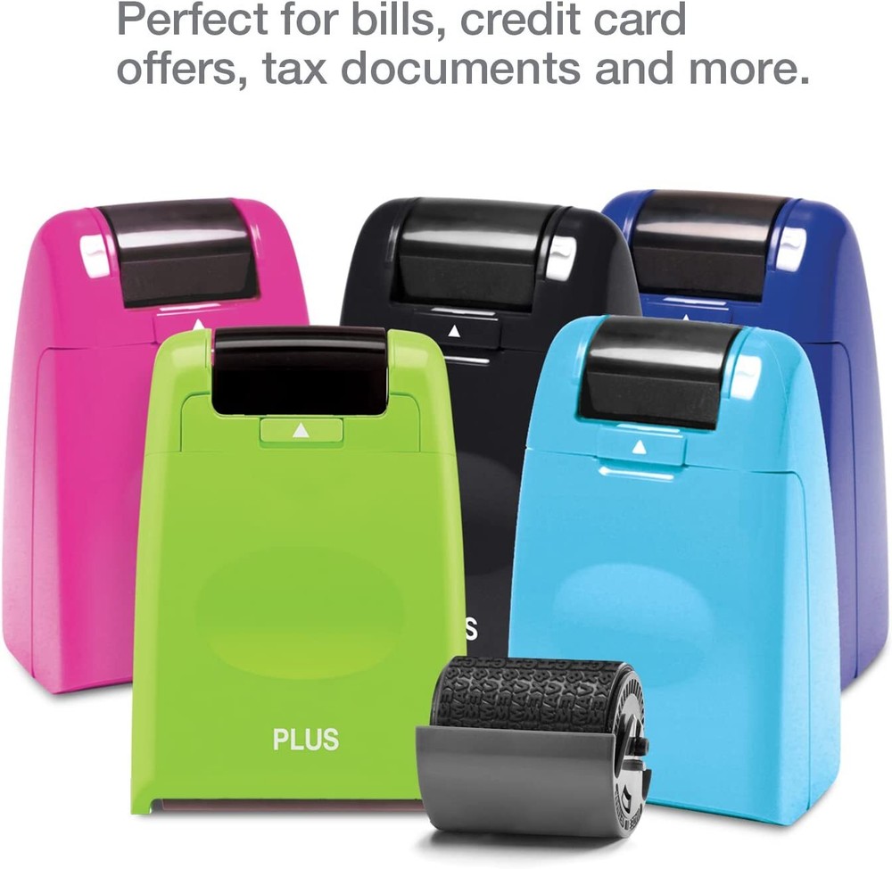 Plus Guard Your ID Identity Protection Security Stamp Wide Roller ~ ALL COLORS