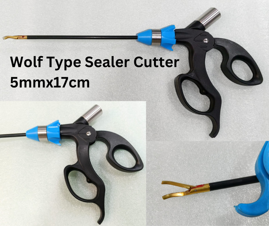 Laparoscopic Wolf Type Sealer Cutter Grasper 5mmx170mm SS Instrument CE Approved