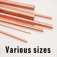 Pure Copper Tubing Kit – 5/8″ OD, 12″ Length, 2 Pcs for Refrigeration, Jewelr…