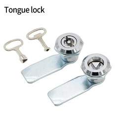 Zinc Alloy Triangle Cam Lock MS705 MS406 Cabinet Electric Box Tool Box Lock