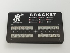 1-500Set Dental Orthodontic Metal MIM Monoblock Brackets Mini Roth 022 345 hooks