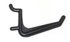 Plastic JUMBO Black L HOOK Peg Board Kit Tool Storage Craft Hooks Pick A Pack