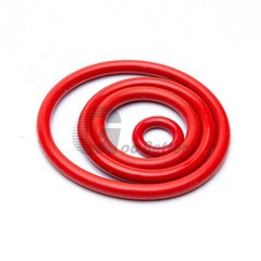 O Rings 3.53mm Cross Section Food Grade Red Silicone O-Ring Seals Washer Gasket