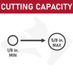5/8 In. Compact Junior Tubing Cutter – Clean Cuts in Copper, Brass, Aluminum and