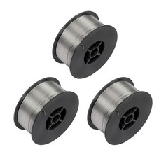 (3 x 2-Lb Spools)E71T-GS .035″ Flux Core Welding Wire – Gasless Mild Steel MIG