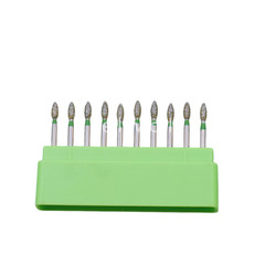 Dental Endo Diamond Burs FG Pointed Football 368/023C Coarse Grit High Speed
