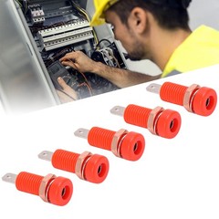 10pcs Banana Jack Socket Durable Connectors For Electronic Instruments