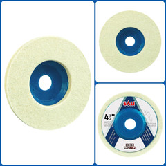 10 Pcs 4-1/2 Inch Wool Felt Polishing Wheel Disc Wool Polishing Wheel Disc for 4