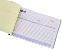 5 Pack Receipt Large Sales Order Book Invoice Duplicate Copy 50 Sets 5.5″ X 8″5