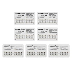 AZDENT PLUS Dental Orthodontic Brackets Braces Mini/Standard Roth/MBT 022/018
