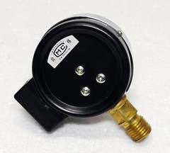 MC YX-60 ELECTRIC AIR PRESSURE GUAGE 0-0.25 MPa 60MM DIAL (NEW OPEN BOX)