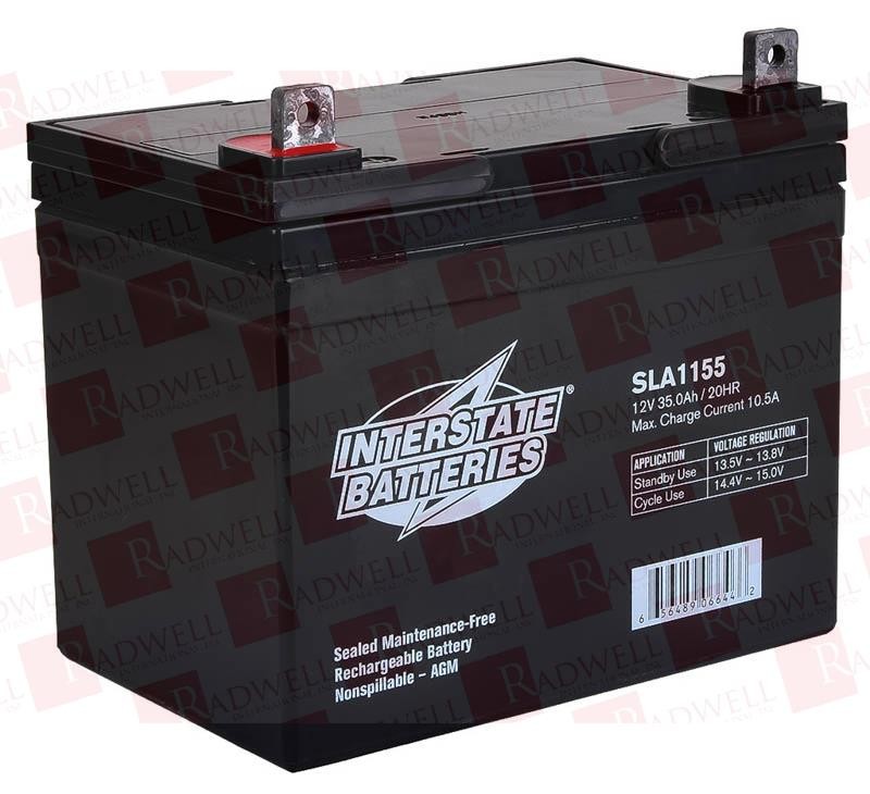 INTERSTATE BATTERIES SLA1155 / SLA1155 (NEW NO BOX)