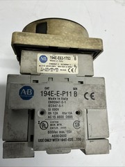 Allen-Bradley 194E-E63-1753 Ser.B Load Switch. Y-011